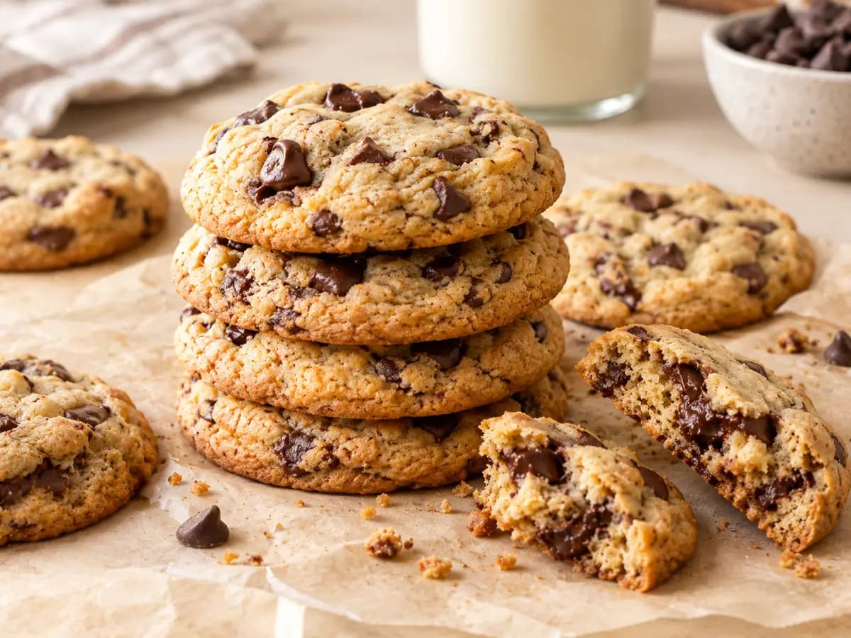 Chocolate Chip Cookies Without Baking Soda