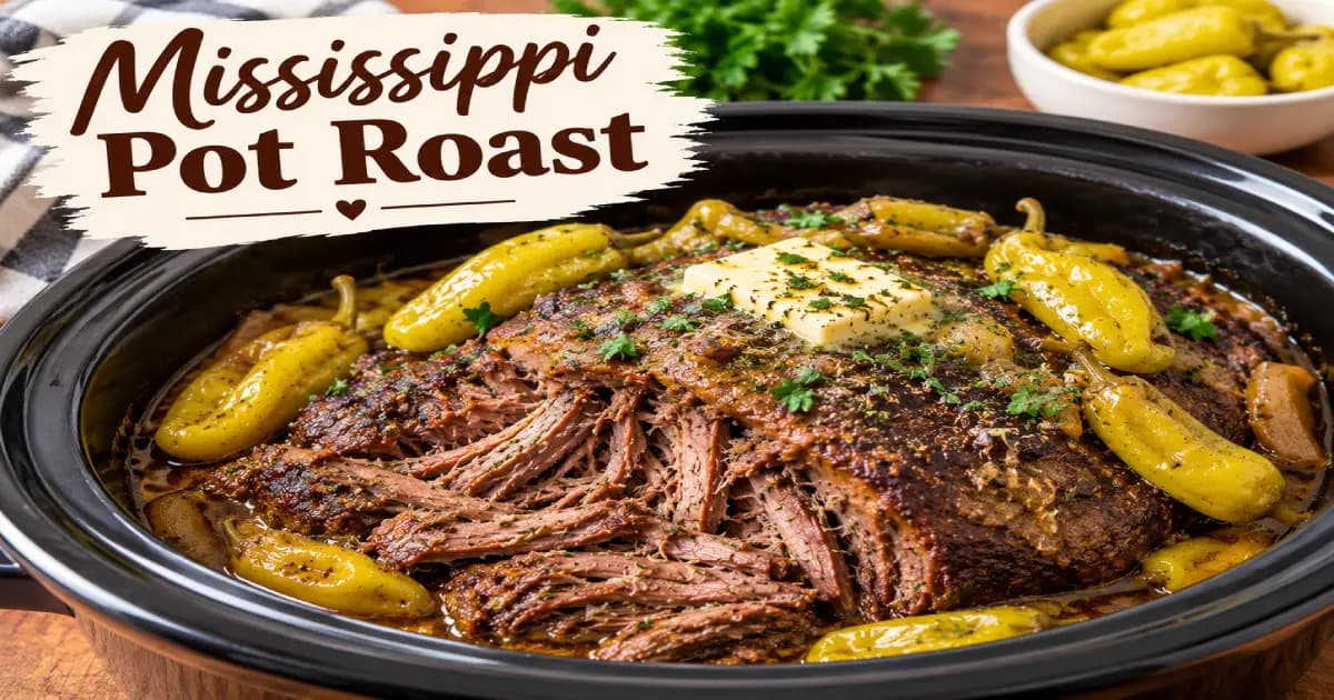 Mississippi Pot Roast recipe