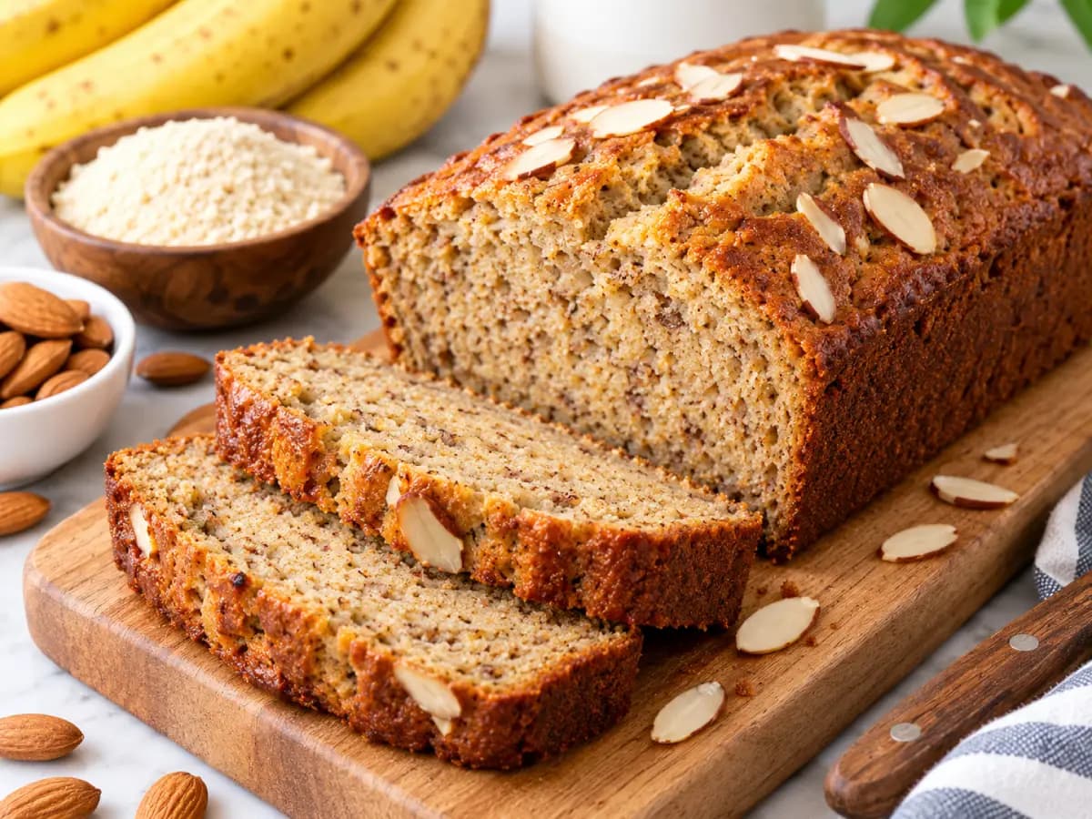 Almond Flour Banana Bread