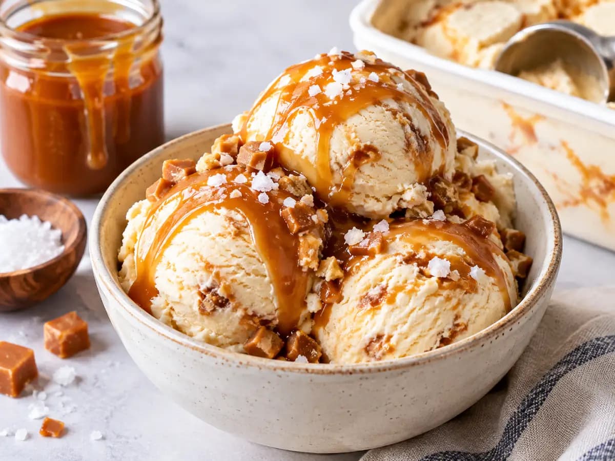 Salted Caramel Ice Cream