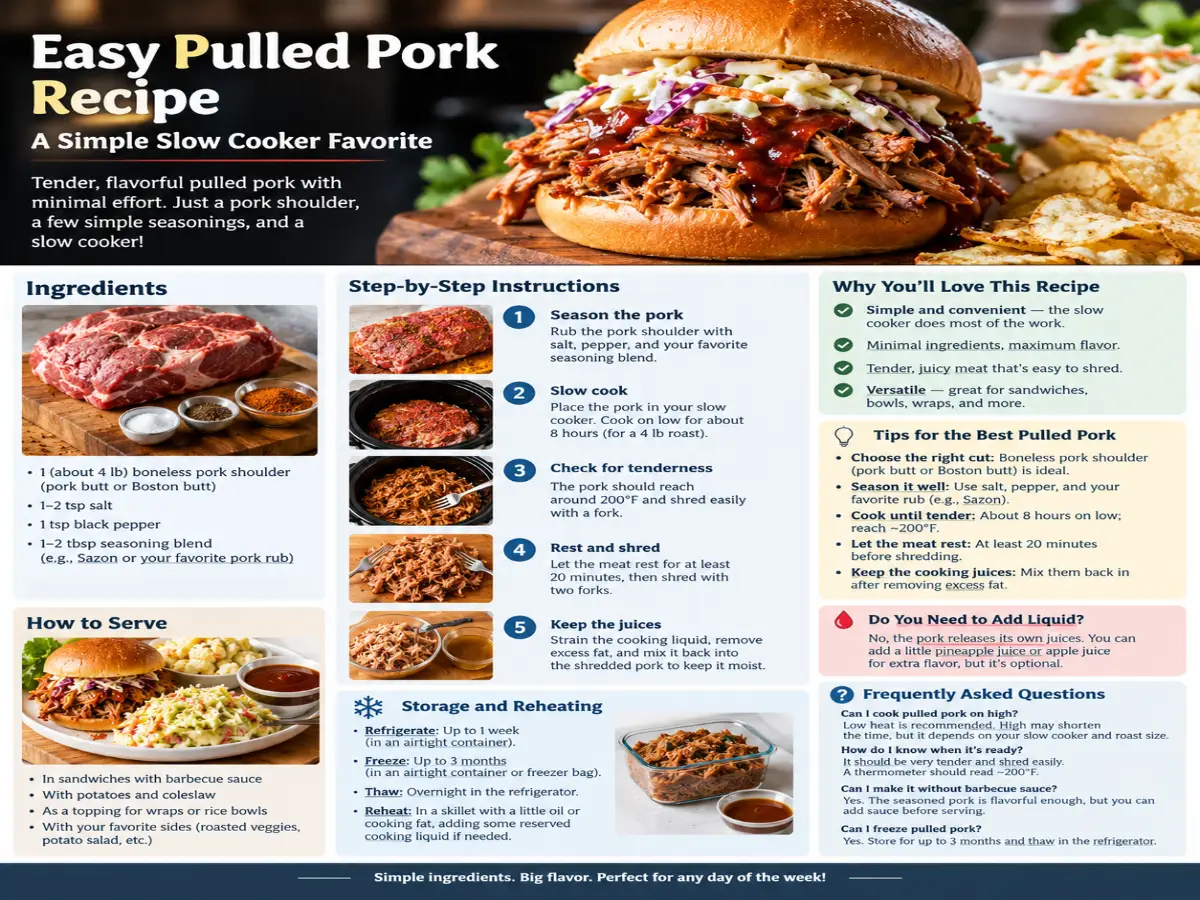 Easy Pulled Pork Recipe Guide