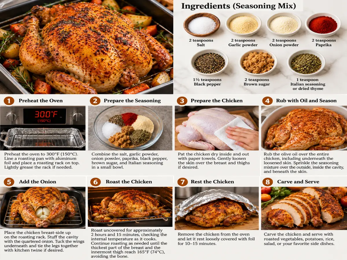 Cookbook Spice Ingredient Grid