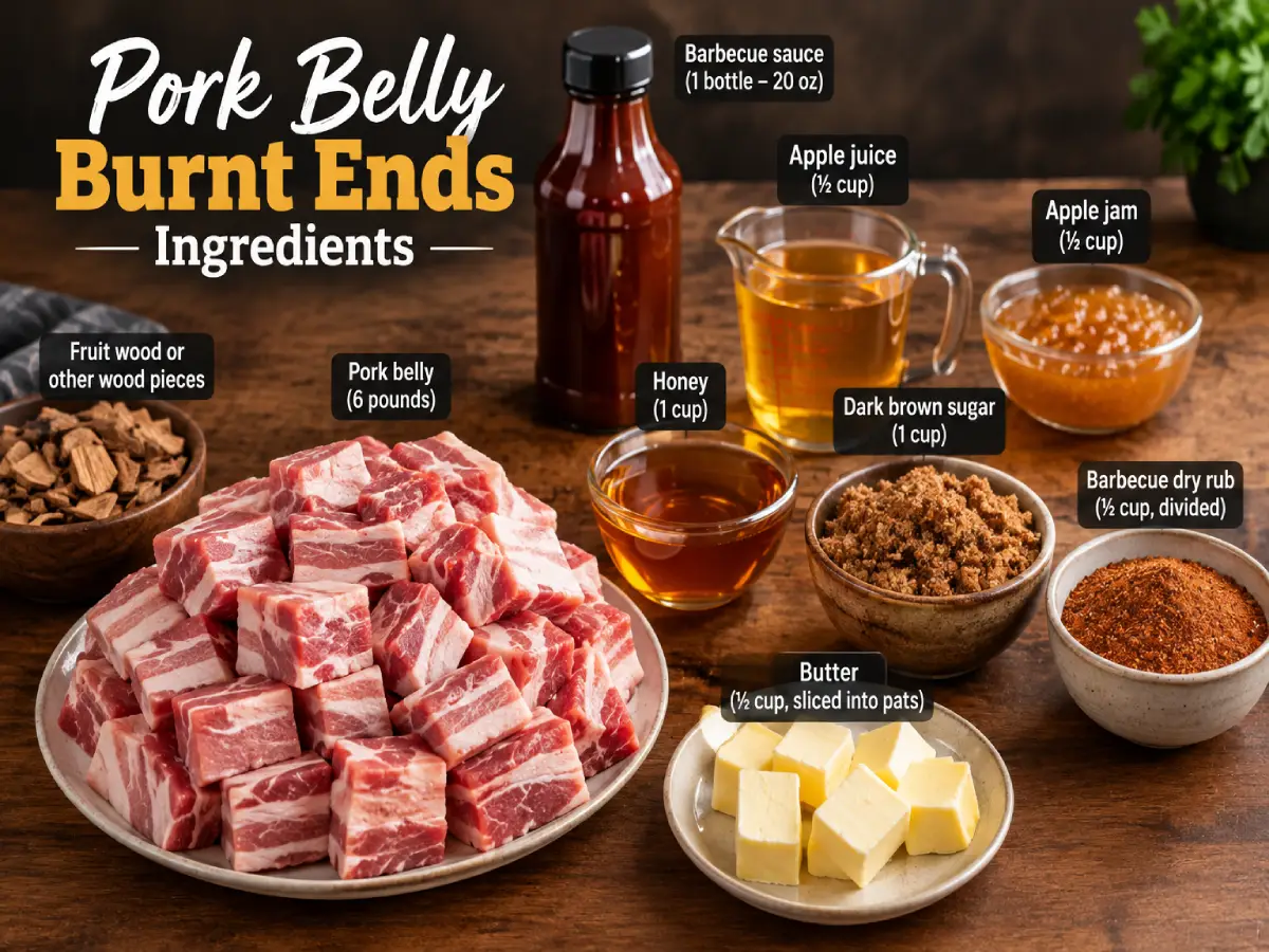 Pork Belly Burnt Ends Ingredients